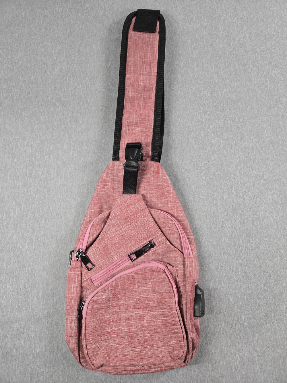 NuPouch Pink Crossbody Bag